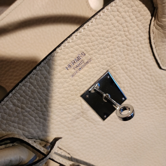 Beautiful Faux Birken  Handbag! - Picture 6 of 8